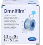 OMNIFILM Fixierpflaster Folie 2,5 cmx5 m 1 St.