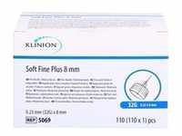 KLINION Soft fine plus Pen-Nadeln 0,23x8 mm 32 G 110 St.