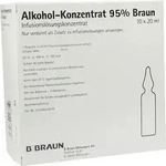 ALKOHOL 95% Infusionsl&ouml;sungskonzentrat 200 ml