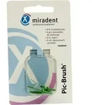 MIRADENT Interd.Pic-Brush Ersatzb.medium gr&uuml;n 6 St.