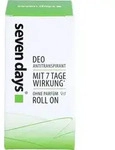 SEVEN DAYS Das Antitranspirant Roll-on Big Ball 50 ml