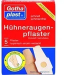 GOTHAPLAST Cornmed H&uuml;hneraugenpflaster 2x6 cm 5 St.