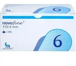 NOVOFINE Nadeln 31 G 0,25x6 mm 100 St.