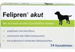 FELIPREN akut Kautabl.bei u.nach Durchfall f.Hunde 24 St.