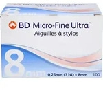 BD MICRO-FINE Pen-Nadeln 0,25x8 mm 110 St.