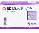 BD MICRO-FINE+ 5 Pen-Nadeln 0,25x5x110 mm 110 St.