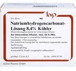 NATRIUMHYDROGENCARBONAT-L&ouml;sung 8,4% K&ouml;hler 200 ml