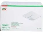 GAZIN Schlitzkompressen 7,5x7,5 cm steril 8fach 100 St.