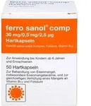FERRO SANOL comp. Hartkaps.m.msr.&uuml;berz.Pellets 50 St.