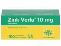ZINK VERLA 10 mg Filmtabletten 100 St.