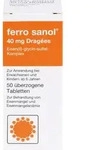 FERRO SANOL &uuml;berzogene Tabletten 50 St.