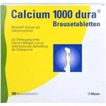 CALCIUM 1000 dura Brausetabletten 100 St.