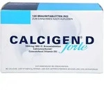 CALCIGEN D forte 1000 mg/880 I.E. Brausetabletten 120 St.