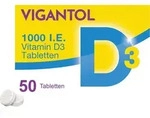 VIGANTOL 1.000 I.E. Vitamin D3 Tabletten 50 St.