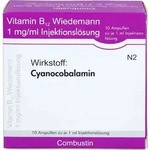 VITAMIN B12 WIEDEMANN 1 mg/ml Injektionslsg.Amp. 10 St.