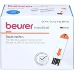 BEURER GL44/GL50 Blutzucker-Teststreifen 100 St.