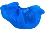 &Uuml;BERSCHUHE Einmal Kunststoff blau 10 St.