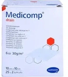 MEDICOMP drain Schlitzkomp.steril 10x10 cm 6fach 50 St.