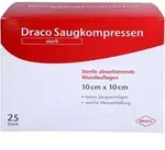 SAUGKOMPRESSEN steril 10x10 cm Draco 25 St.
