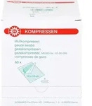 MULLKOMPRESSEN 10x10 cm steril 8fach 100 St.