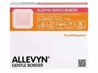 ALLEVYN Gentle Border 7,5x7,5 cm Schaumverb. 5 St.