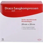 SAUGKOMPRESSEN steril 20x20 cm Draco 15 St.