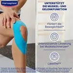 HANSAPLAST Sport Kinesiologie Tape 5 cmx5 m blau 1 St.