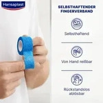 HANSAPLAST Fingerverb.selbsthaft.2,5 cmx5 m blau 1 St.