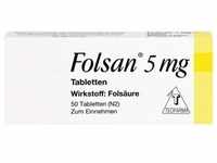 FOLSAN 5 mg Tabletten 50 St.
