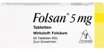 FOLSAN 5 mg Tabletten 50 St.
