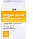 MAGNO SANOL uno 243 mg Kapseln 100 St.