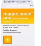 MAGNO SANOL uno 243 mg Kapseln 50 St.