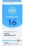 BIOCHEMIE DHU 16 Lithium chloratum D 12 Tabletten 200 St.