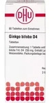 GINKGO BILOBA D 4 Tabletten 80 St.