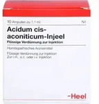 ACIDUM CIS-aconiticum Injeel Ampullen 10 St.