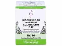 BIOCHEMIE 10 Natrium sulfuricum D 12 Tabletten 80 St.