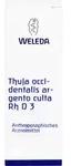THUJA OCCIDENTALIS ARGENTO culta Rh D 3 Dilution 20 ml