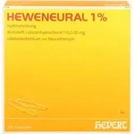 HEWENEURAL 1% Injektionsl&ouml;sung Ampullen 200 ml