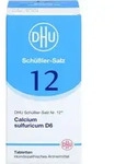 BIOCHEMIE DHU 12 Calcium sulfuricum D 6 Tabletten 420 St.