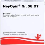 NEYOPIN Nr.58 D 7 Ampullen 10 ml