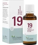 BIOCHEMIE Pfl&uuml;ger 19 Cuprum arsenicosum D 6 Tropf. 30 ml