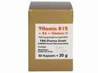VITAMIN B12+B6+Folsäure Komplex N Kapseln 60 St.