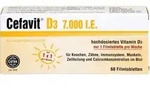 CEFAVIT D3 7.000 I.E. Filmtabletten 60 St.