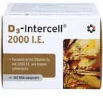 D3-INTERCELL 2.000 I.E. Kapseln 180 St.