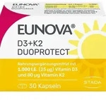 EUNOVA DuoProtect D3+K2 1000 I.E./80 &mu;g Kapseln 30 St.