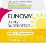 EUNOVA DuoProtect D3+K2 2000 I.E./80 &mu;g Kapseln 90 St.