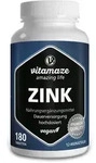 ZINK 25 mg hochdosiert vegan Tabletten 180 St.