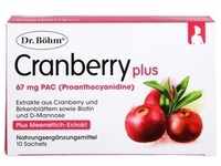 DR.BÖHM Cranberry plus Granulat 10 St.