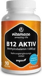 PZN-DE 15198887, Vitamaze B12 AKTIV 1.000 &micro;g vegan Tabletten 90 St., Grundpreis: