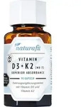 NATURAFIT Vitamin D3+K2 MK-7 superior absorb.Kaps. 90 St.